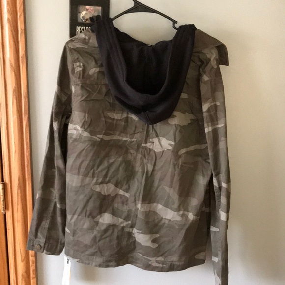 DEMOCRACY camo embellished hooded utility jacket - Picture 8 of 8